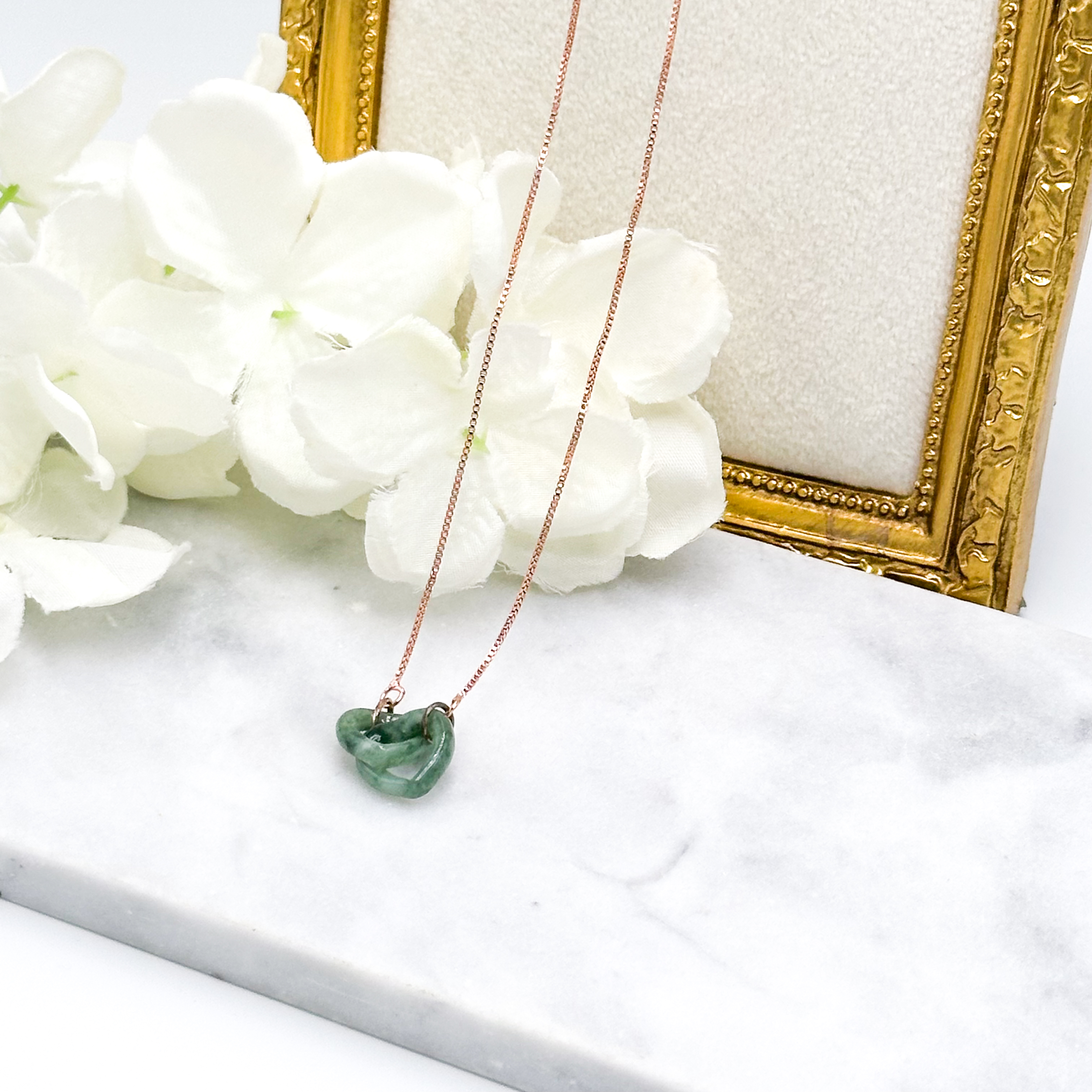 <<SG Seller>> CRZtales Assorted Interlock Heart Necklace